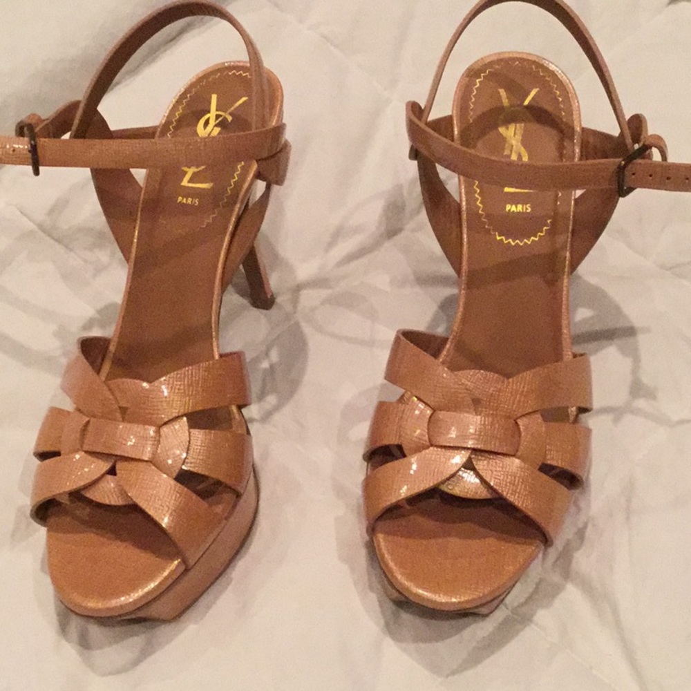 Yves Saint Laurent Women's Tan Sandals